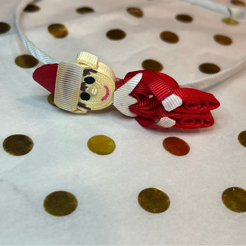 Elf ribbon sculpture headband - Picture 2 of 3